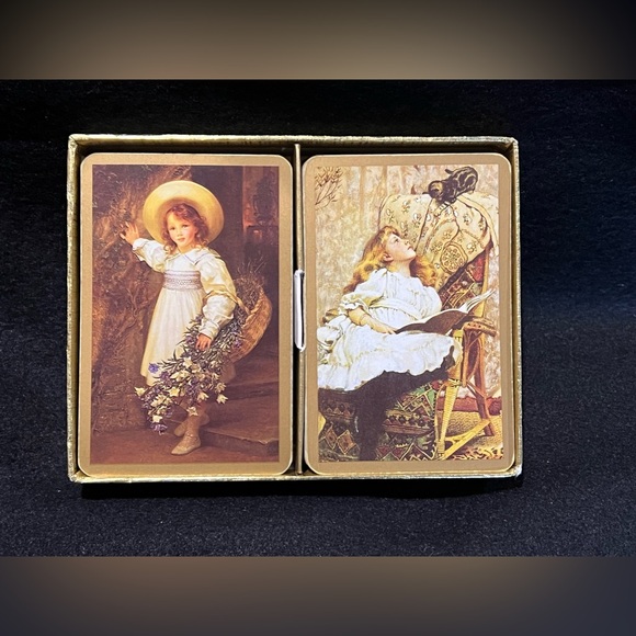 Vintage PIATNIK Bridge 2 DECKS Playing CARDS #2518 Austria - Picture 5 of 10